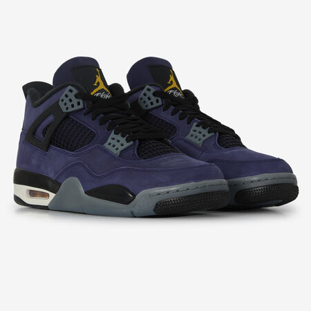 JORDAN AIR JORDAN 4 RETRO PURPLE/YELLOW MEN