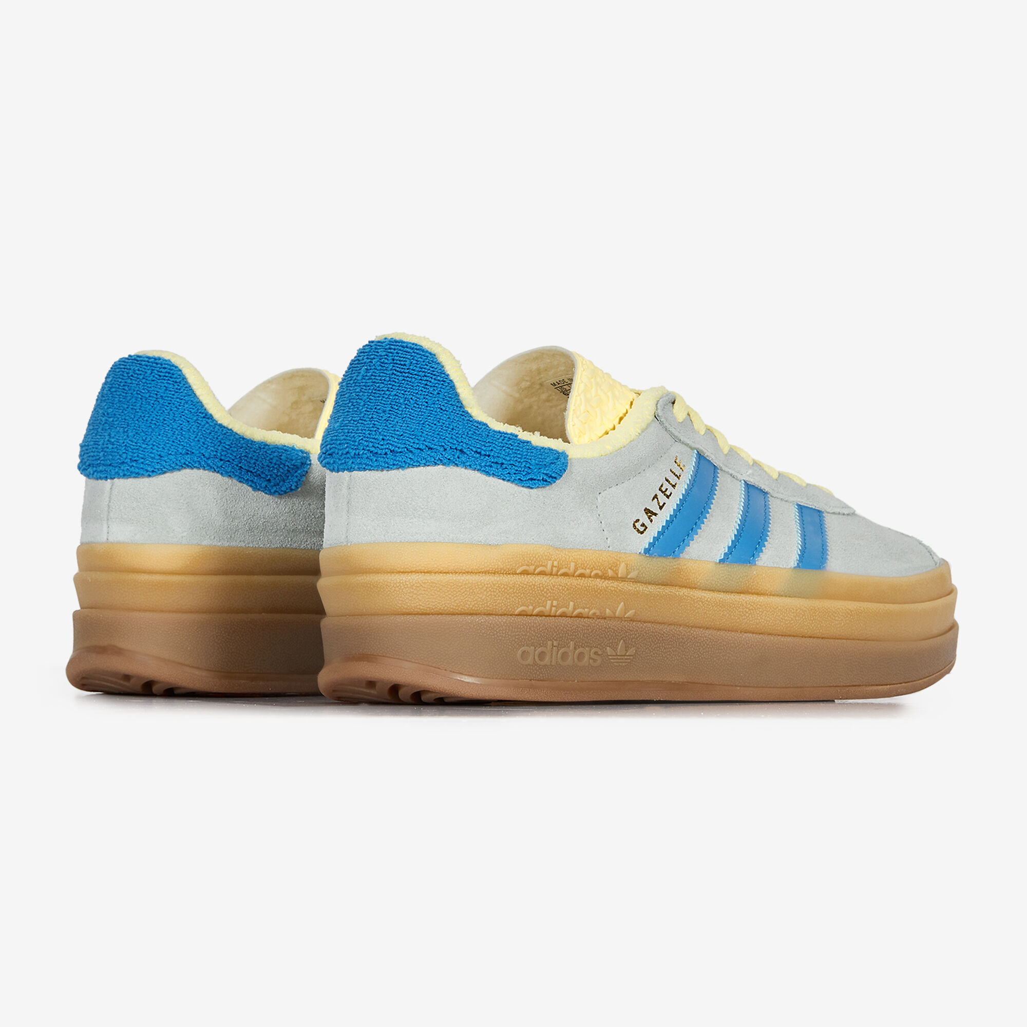 ADIDAS ORIGINALS GAZELLE BOLD SNEAKERS FEMME BLEU CIEL LACETS Courir