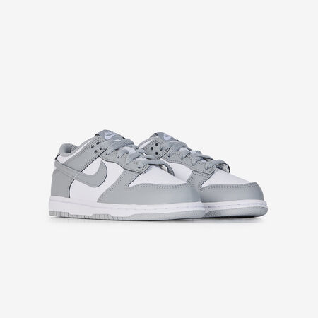 NIKE dunk DUNK LOW GREY/WHITE TODDLERS
