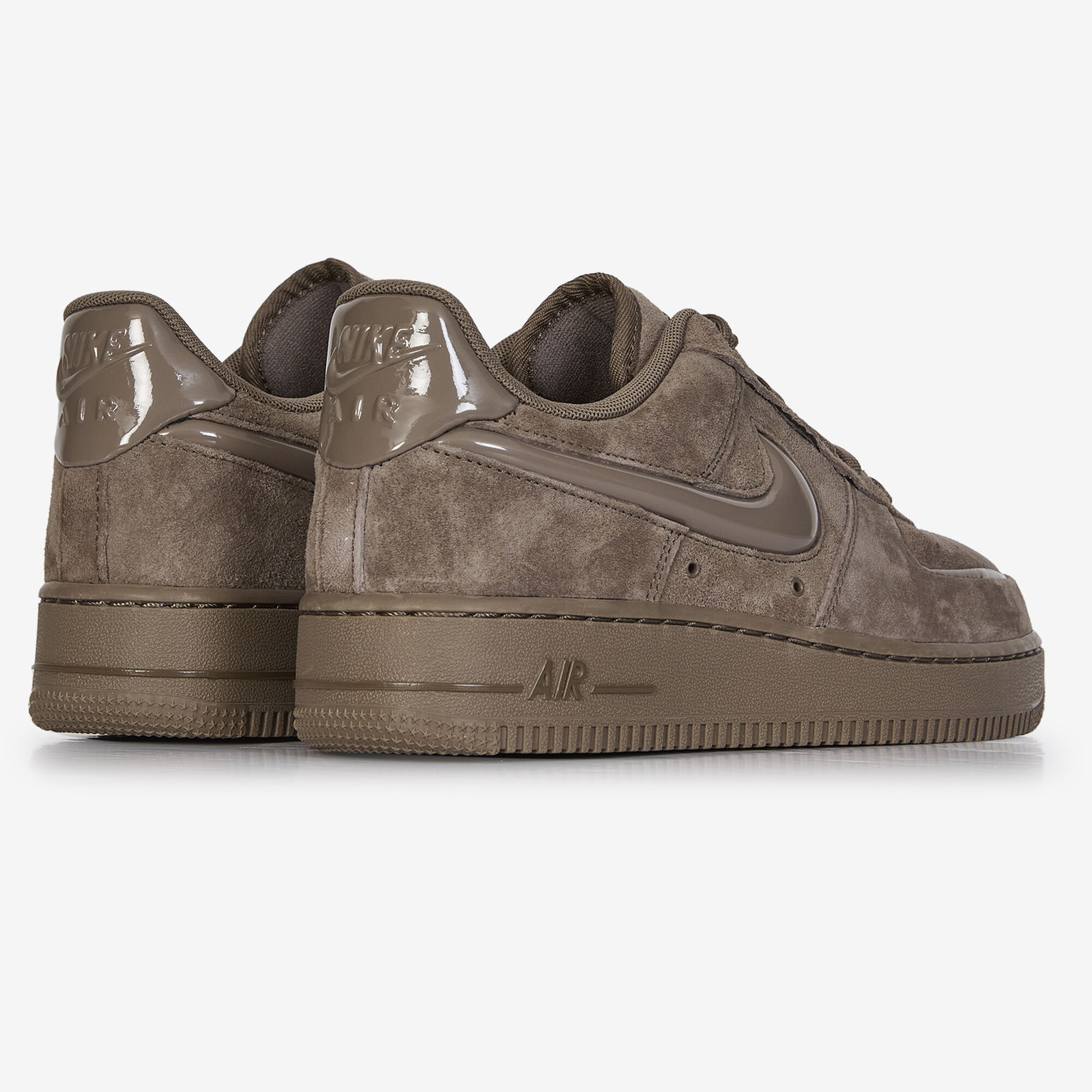 nike air force 1 womens brown suede