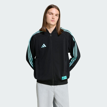 ADIDAS PERFORMANCE Track top hommes équipe de Formule 1 Mercedes AMG Petronas Las Vegas Black / White HOMME