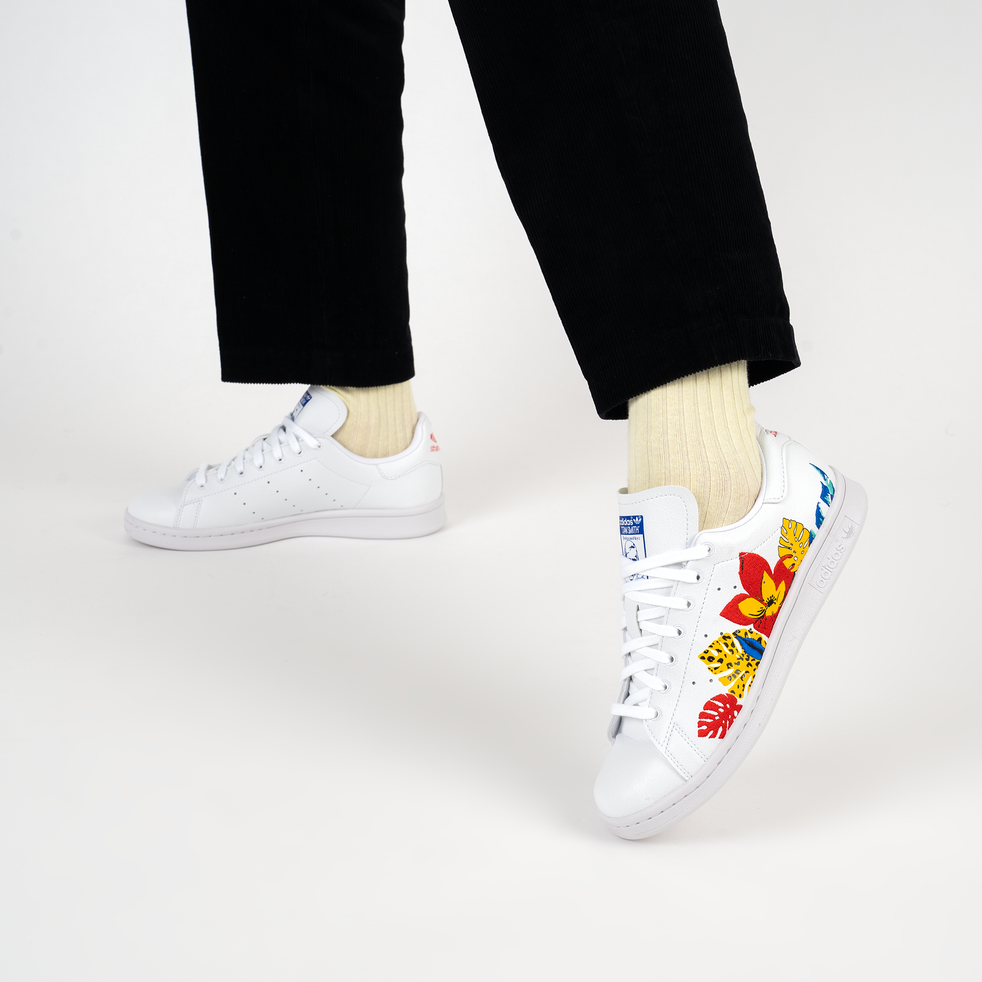 stan smith derriere jaune