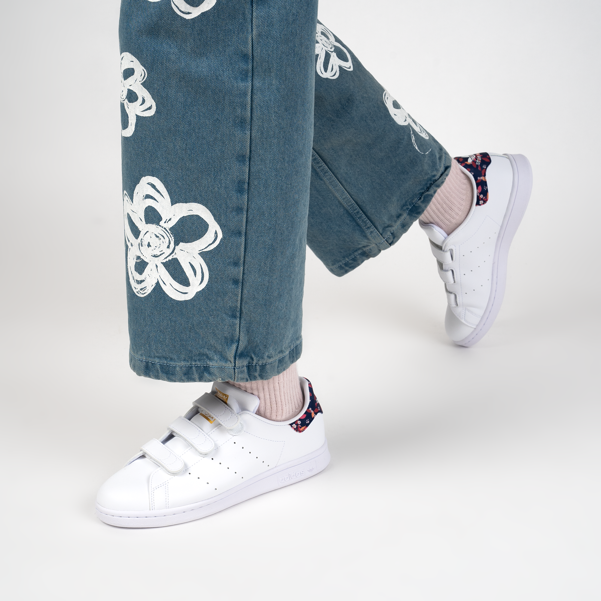 Stan smith cf bleu outlet