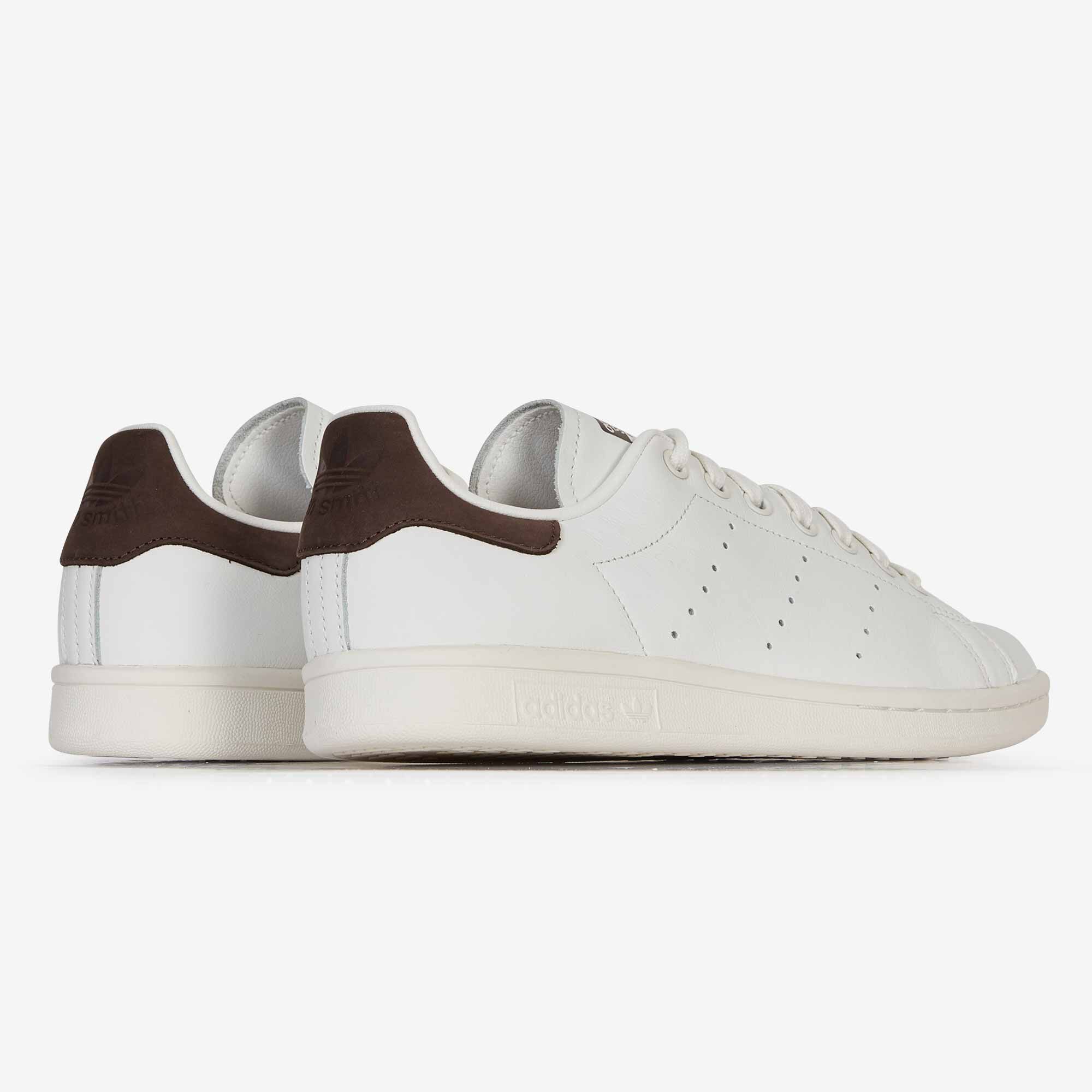 Stan smith blanche et marron sales