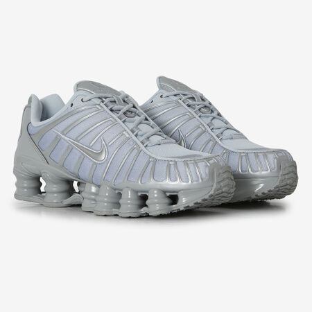 NIKE shox SHOX TL GRIS/BLEU FEMME