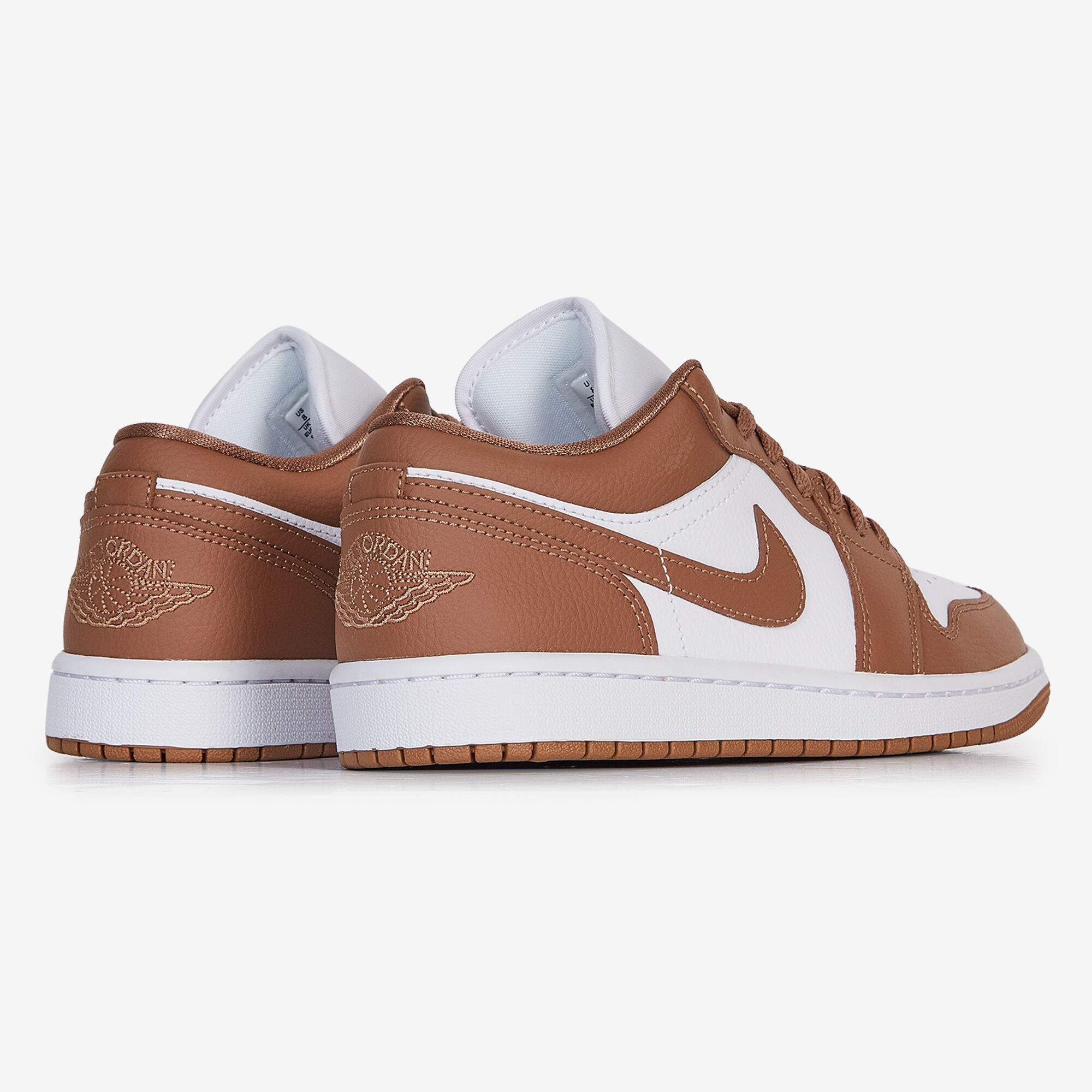 Air Jordan 1 Low  Blanc/marron