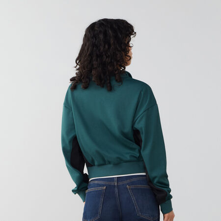 JORDAN JACKET TRACKTOP CORE KNIT BLUE/BLACK WOMEN
