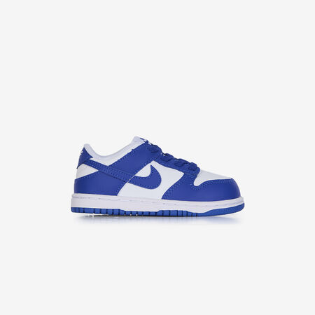 DUNK LOW : BLANC/BLEU