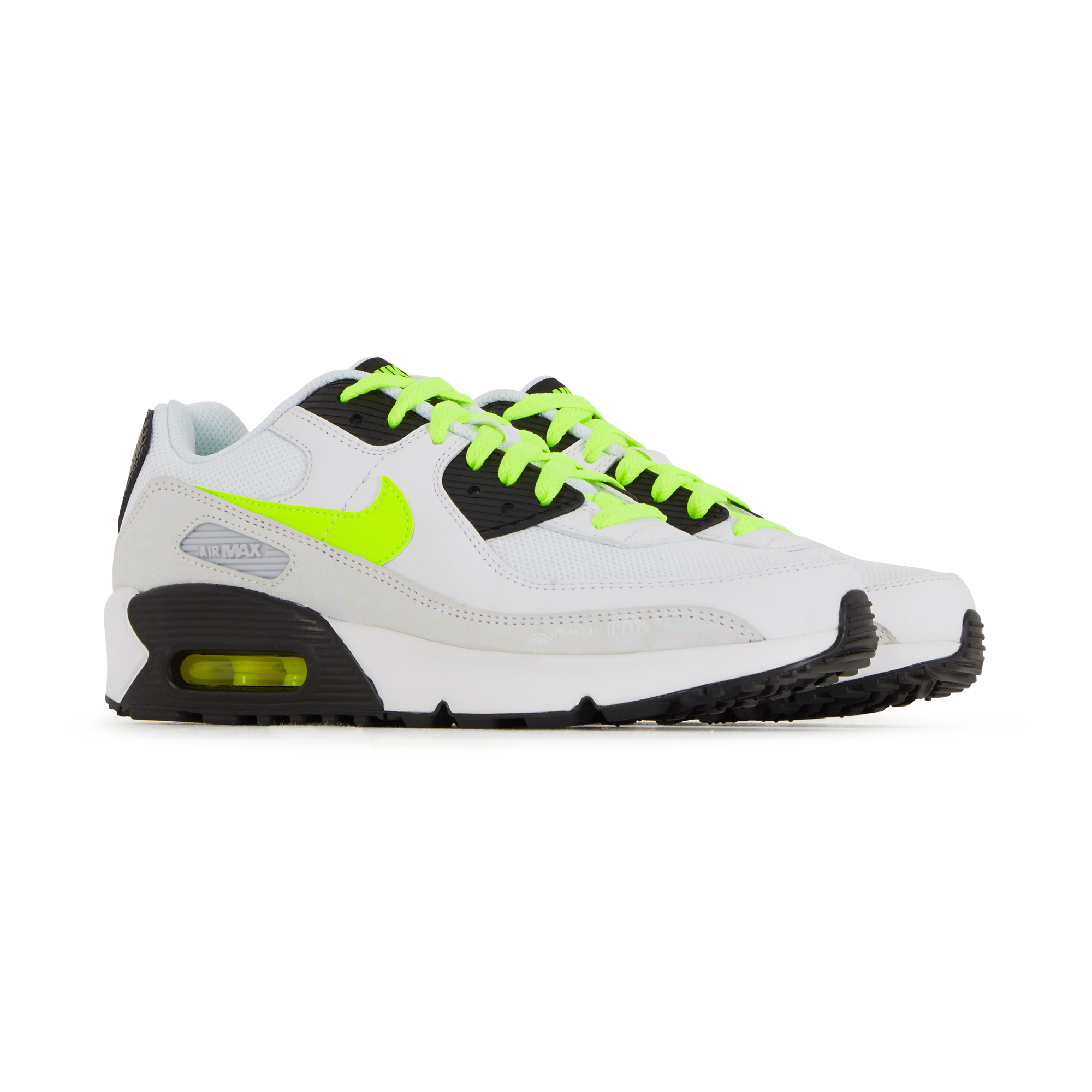 air max 90 jaune fluo jordan