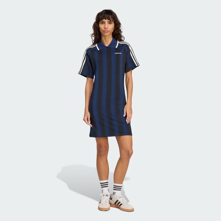 Football Inspired Graphic Dress : Night Indigo