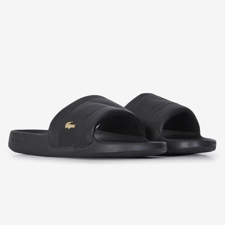 LACOSTE SERVE SLIDE HYBRID NOIR HOMME