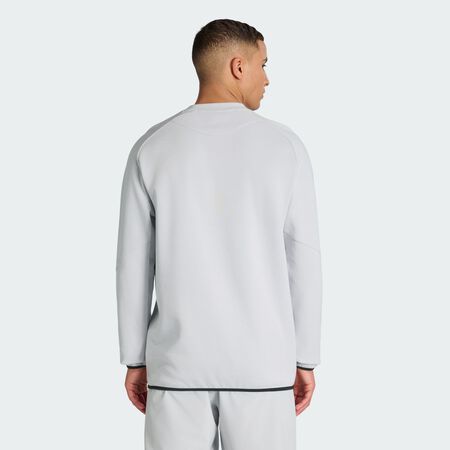 ADIDAS PERFORMANCE Algeria Tiro Tech Crew Sweatshirt Team Light Grey MEN