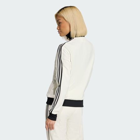 ADIDAS ORIGINALS JACKET FZ CLASSIC OFF-WHITE/BLACK WOMEN