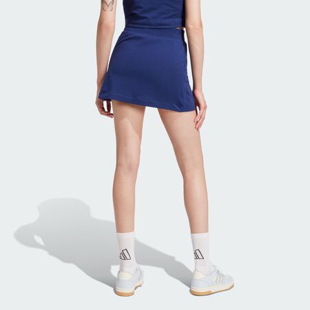ADIDAS SPORTSWEAR Essentials Color-Pop Cotton Skort Dark Blue WOMEN
