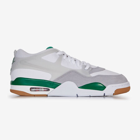 AIR JORDAN 4 RM : BLANC/VERT