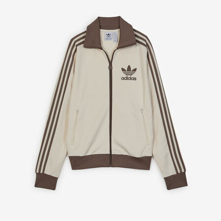 ADIDAS ORIGINALS JACKET FZ BECKENBAUER BEIGE/BROWN WOMEN
