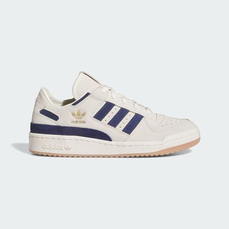 ADIDAS ORIGINALS Chaussure Forum Low CL Cream White / Dark Blue / Dark Blue MIXTE