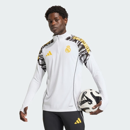 ADIDAS PERFORMANCE Haut d'entraînement adidas Real Madrid Avengers 25/26 Tiro 25 Competition White / Bold Gold HOMME