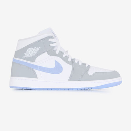 JORDAN air jordan 1 AIR JORDAN 1 MID GREY/BLUE MEN
