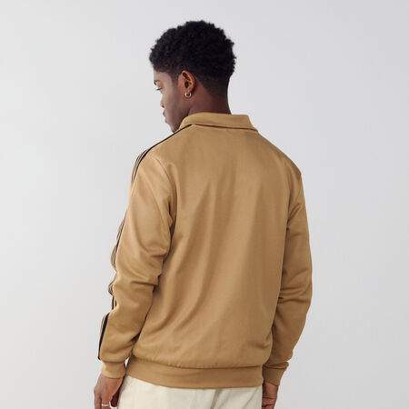 ADIDAS ORIGINALS JACKET FZ ADICOLOR CLASSICS MARRON/NOIR HOMME