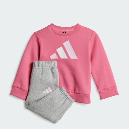 ADIDAS SPORTSWEAR Essentials Joggers Kids Pink Fusion / Clear Pink / White TODDLERS