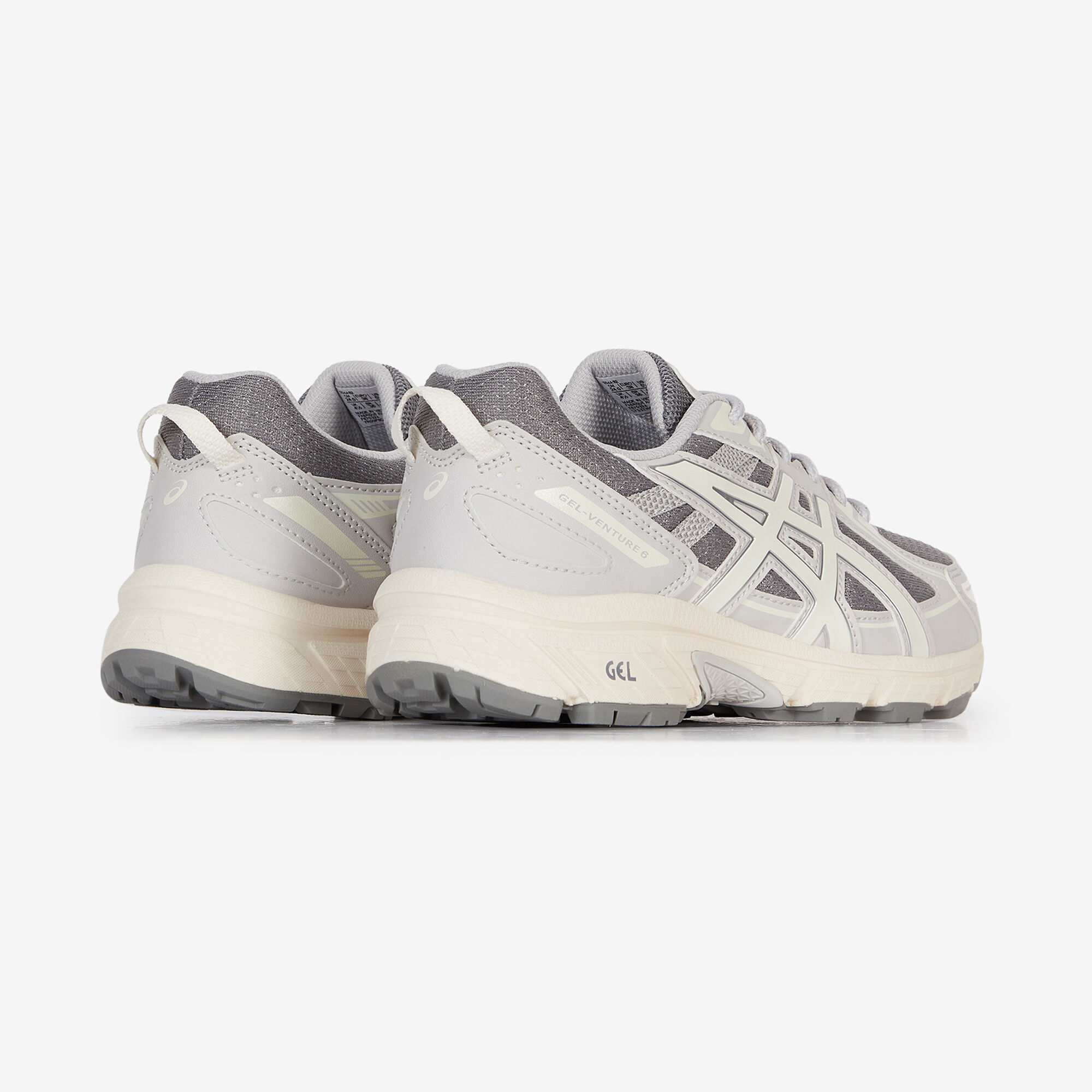 ASICS GEL VENTURE 6 GREY BEIGE SNEAKERS KIDS Courir