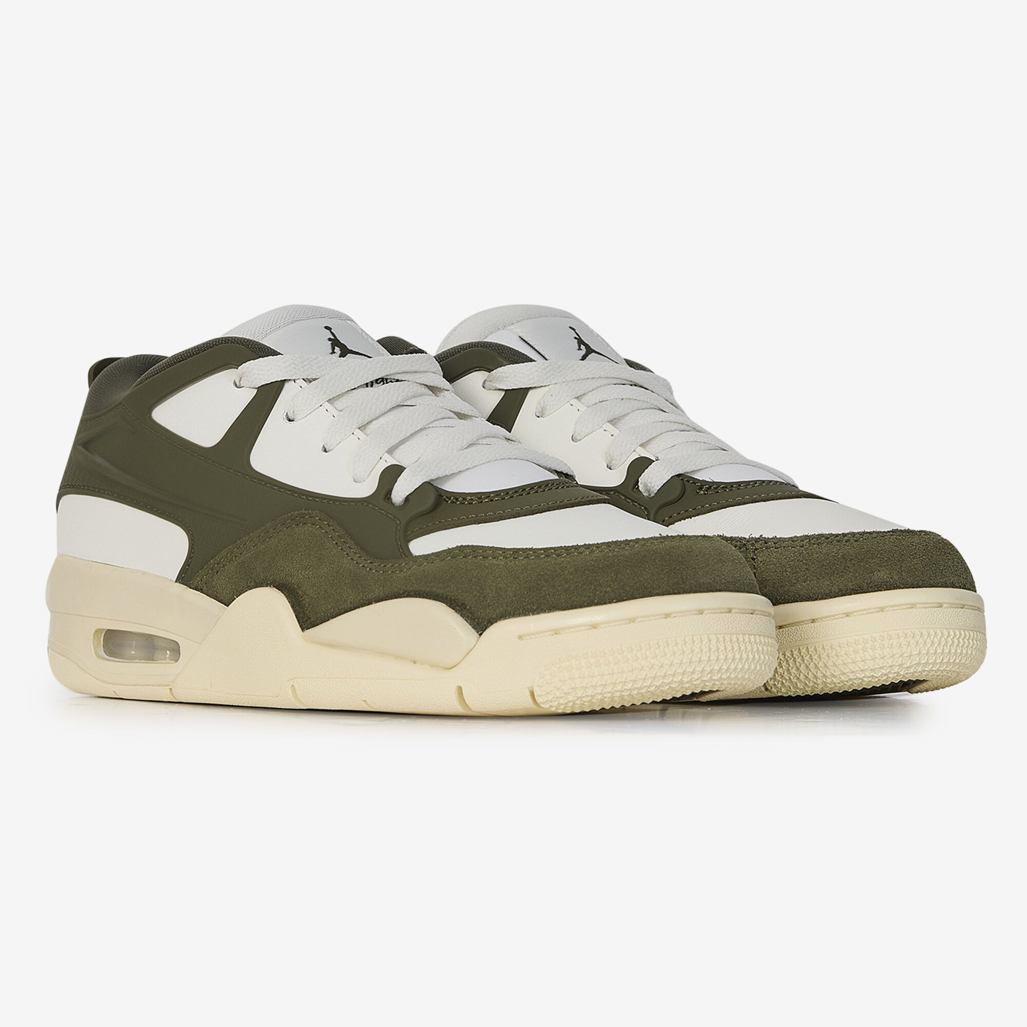 Air Jordan 4 Rm  Blanc/kaki
