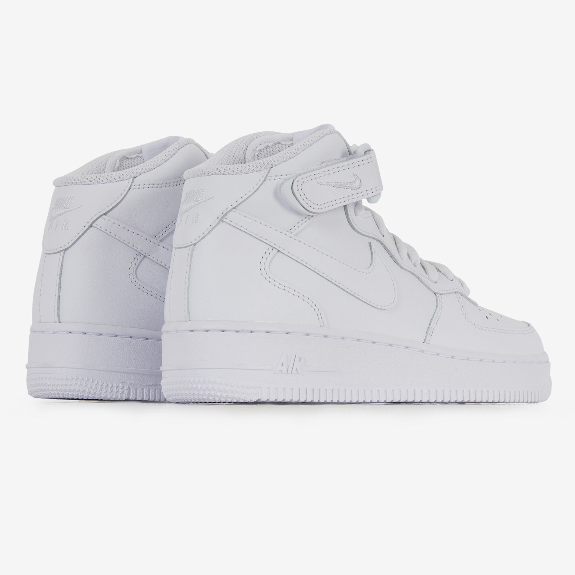 NIKE AIR FORCE 1 MID WHITE SNEAKERS WOMEN Courir