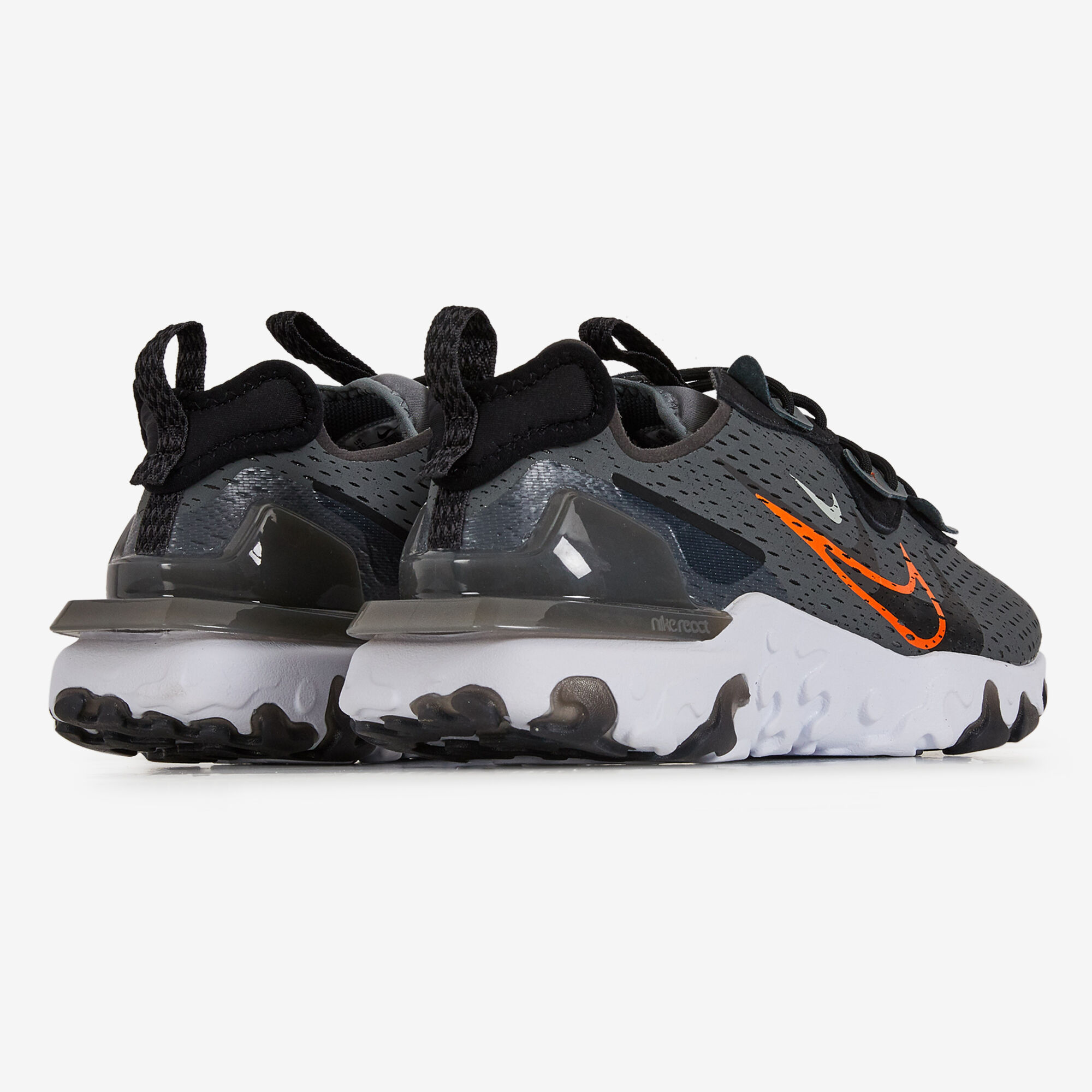 NIKE REACT VISION GREY BLACK SNEAKERS MEN Courir
