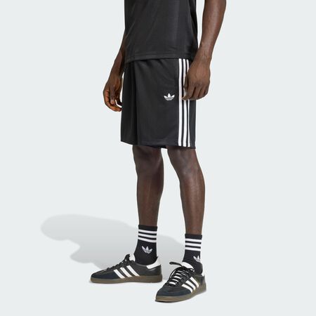 ADIDAS ORIGINALS SHORT AMPLE À 3 BANDES Black HOMME