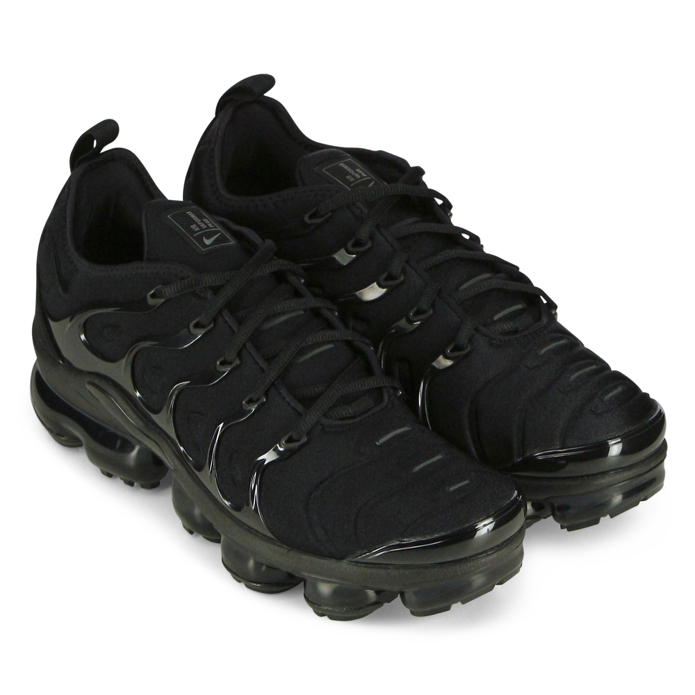 NIKE AIR VAPORMAX PLUS NOIR SNEAKERS HOMME LACETS Courir