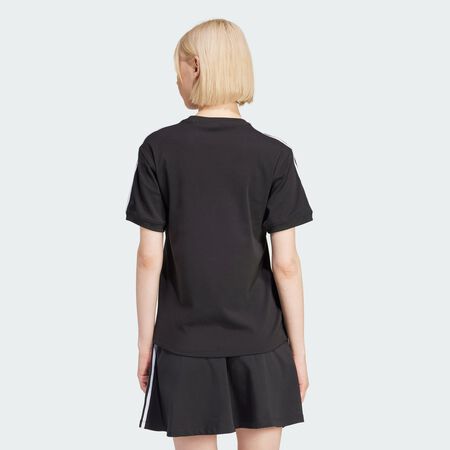ADIDAS ORIGINALS 3-Stripes Tee Black WOMEN