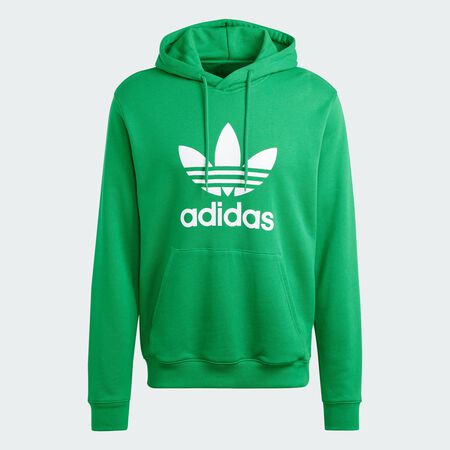ADIDAS ORIGINALS Adicolor Classics Trefoil Hoodie Green MEN