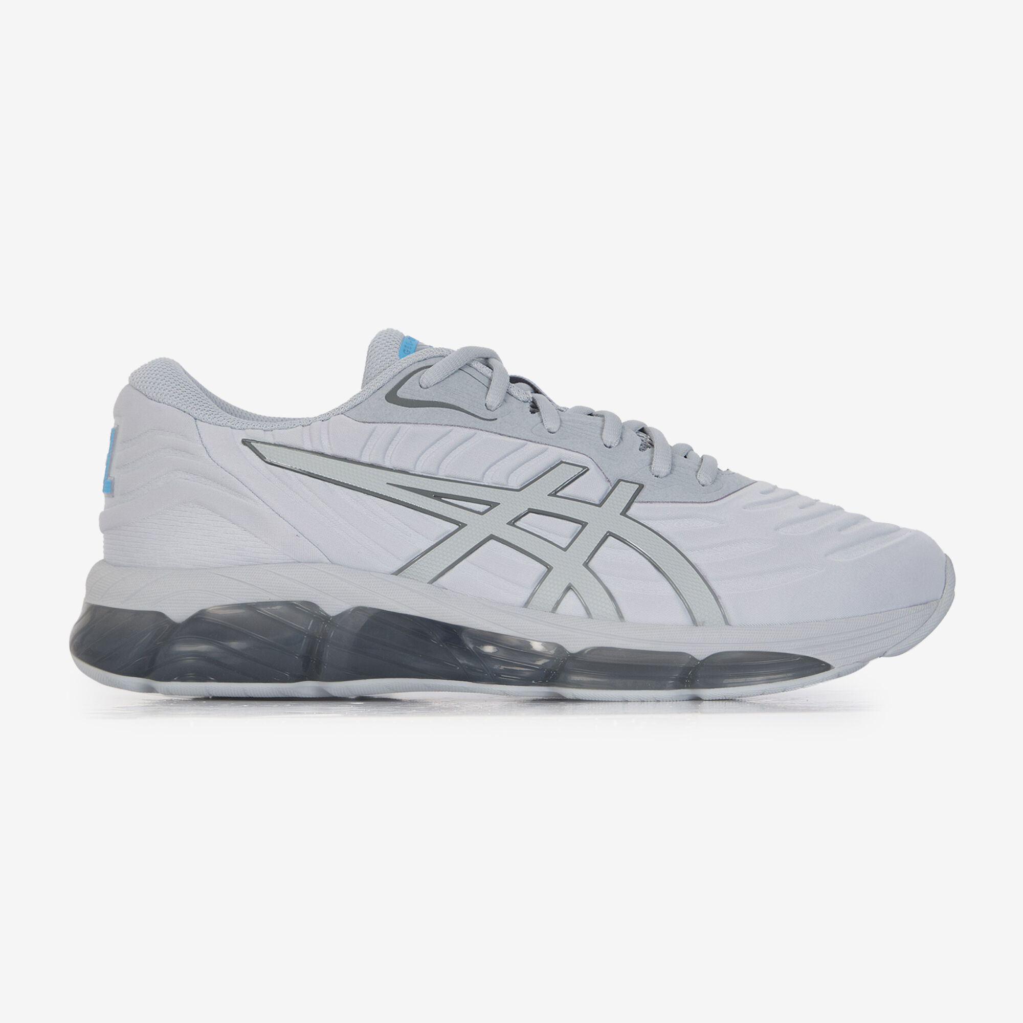 スニーカー asics GEL-QUANTUM 360 VIII EMBOSS SNEAKERS ASICS Gel-Quantum 360 VIII Emboss Piedmont Grey Digital Aqua