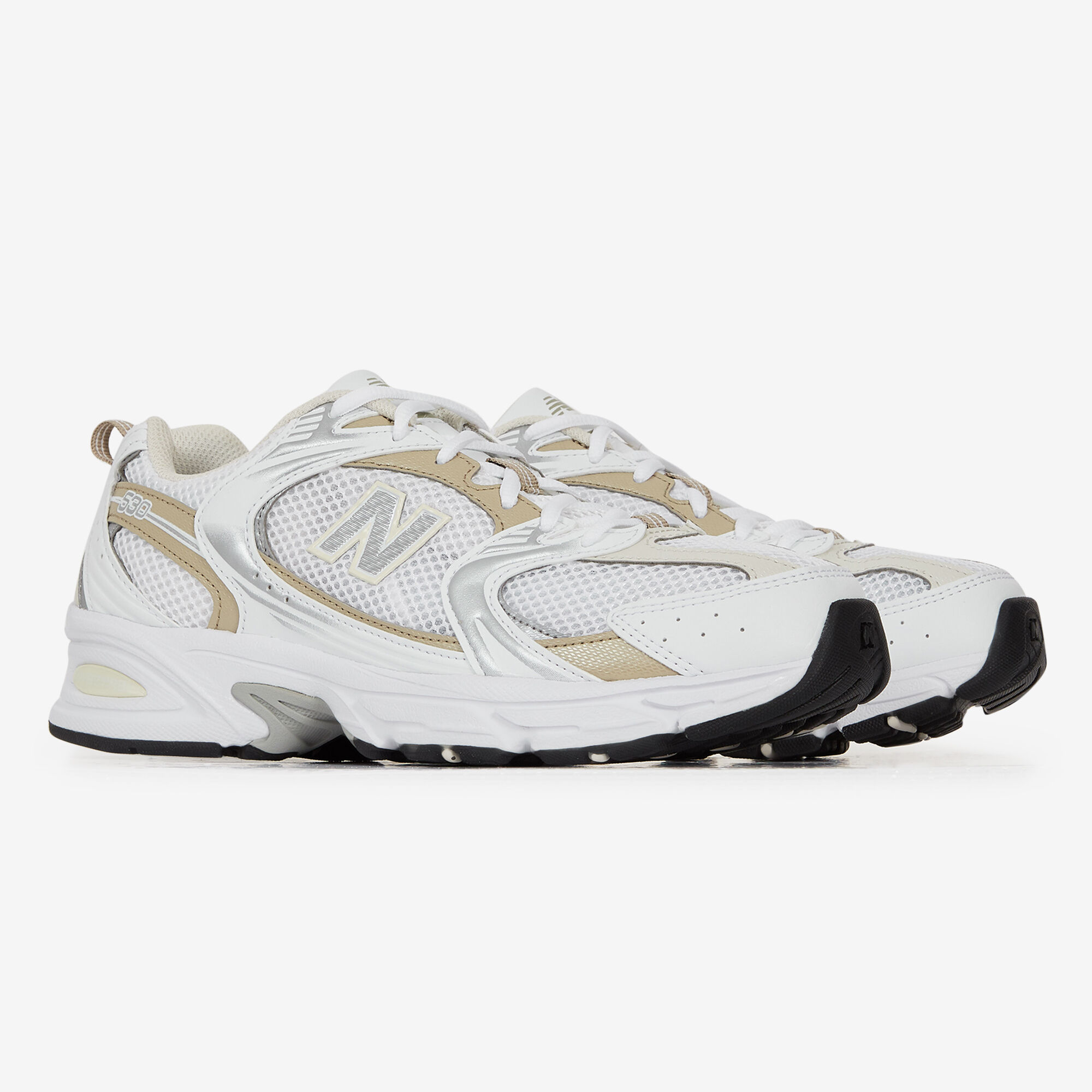 new balance marron doré