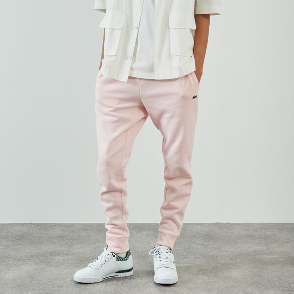 LACOSTE PANT JOGGER SMALL LOGO PANTALON HOMME ROSE