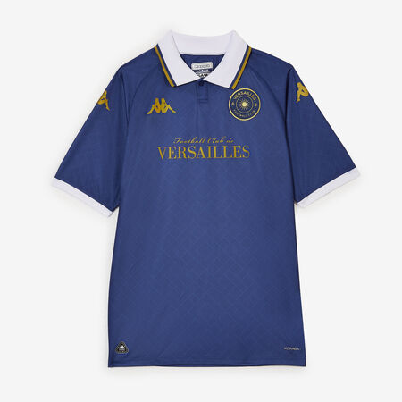 KAPPA MAILLOT KOMBAT HOME VERSAILLES BLEU/BLANC HOMME