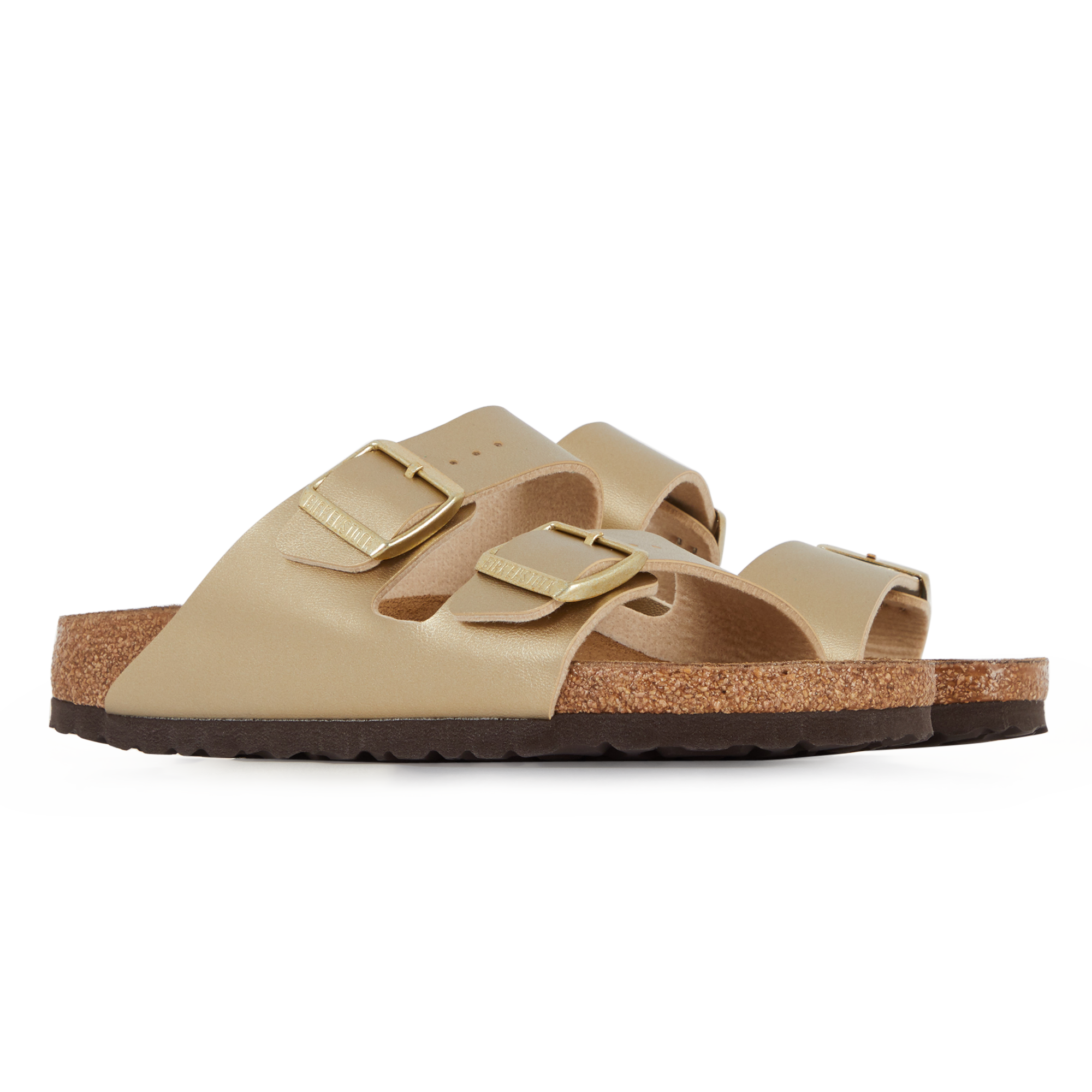 Gold Birkenstock Arizona DorÃ© Femme Sandales Birkenstock Arizona