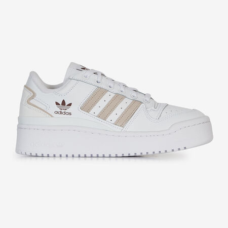 FORUM BOLD STRIPES : BLANC/BEIGE