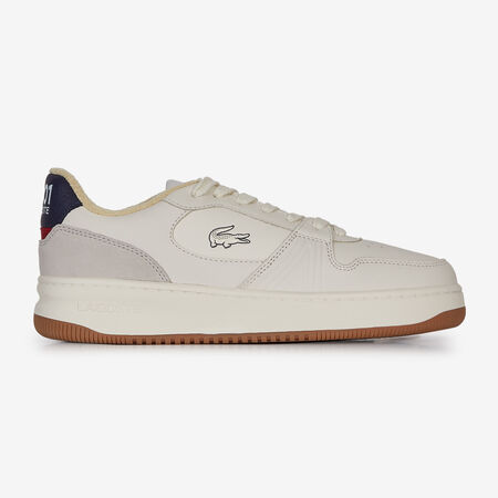 LACOSTE l00 L001 SET BLANC/MARINE HOMME