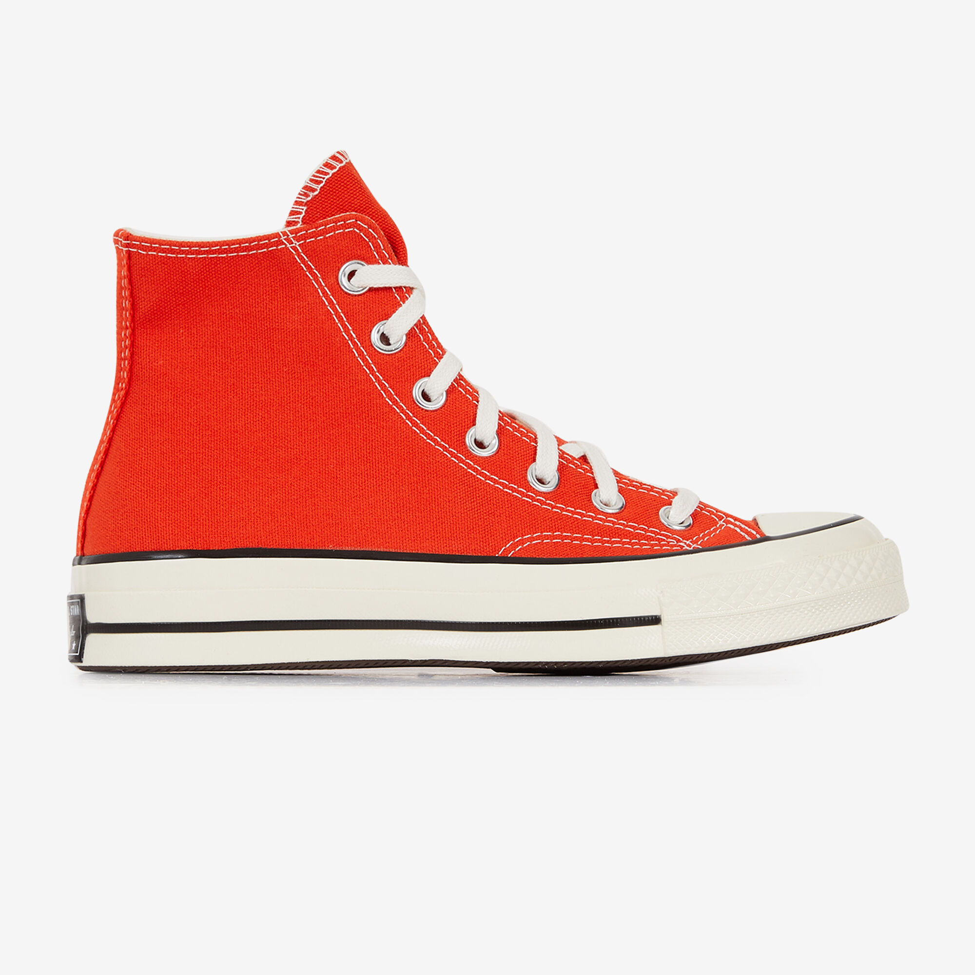 Converse top rouge plateforme