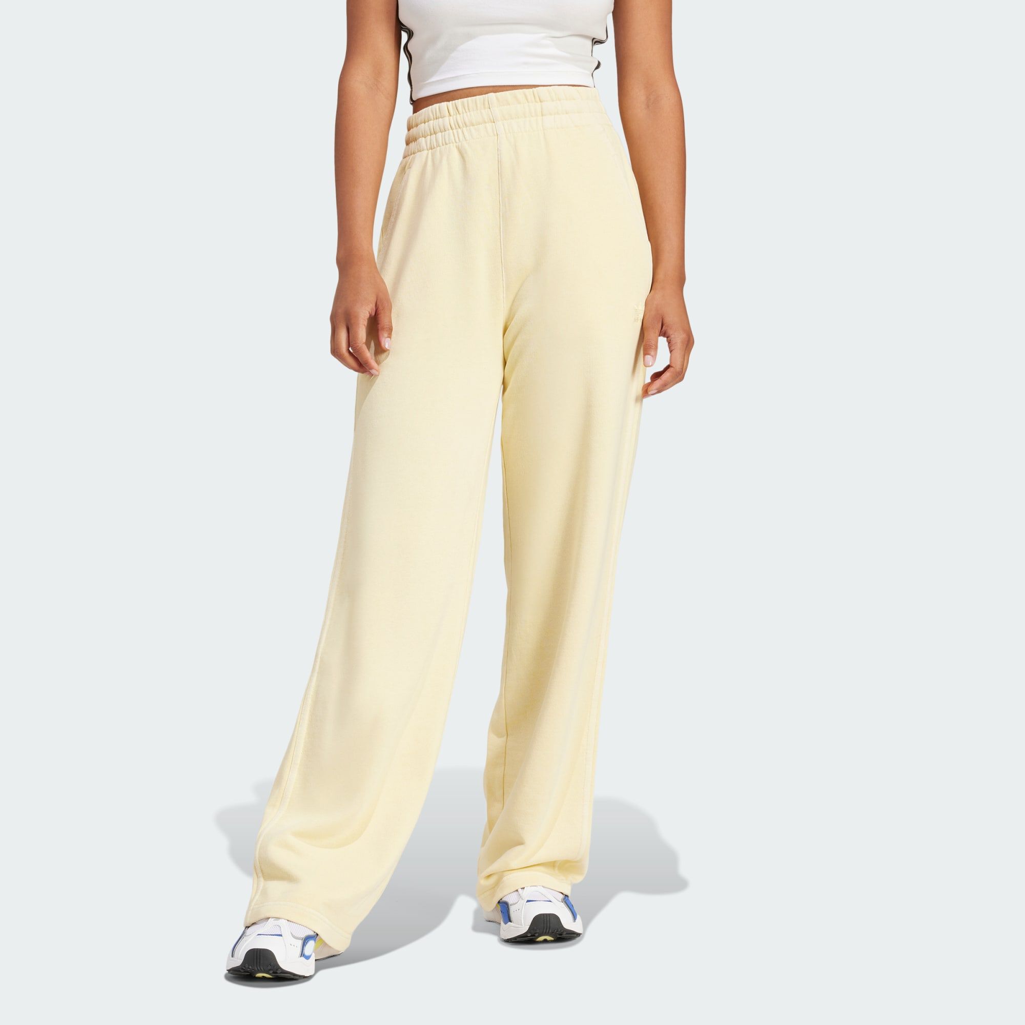 Pantalons de survetement Joggings ADIDAS JAUNE Collections 2024 Courir