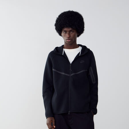 NIKE JACKET TECH FLEECE FZ BLACK MEN