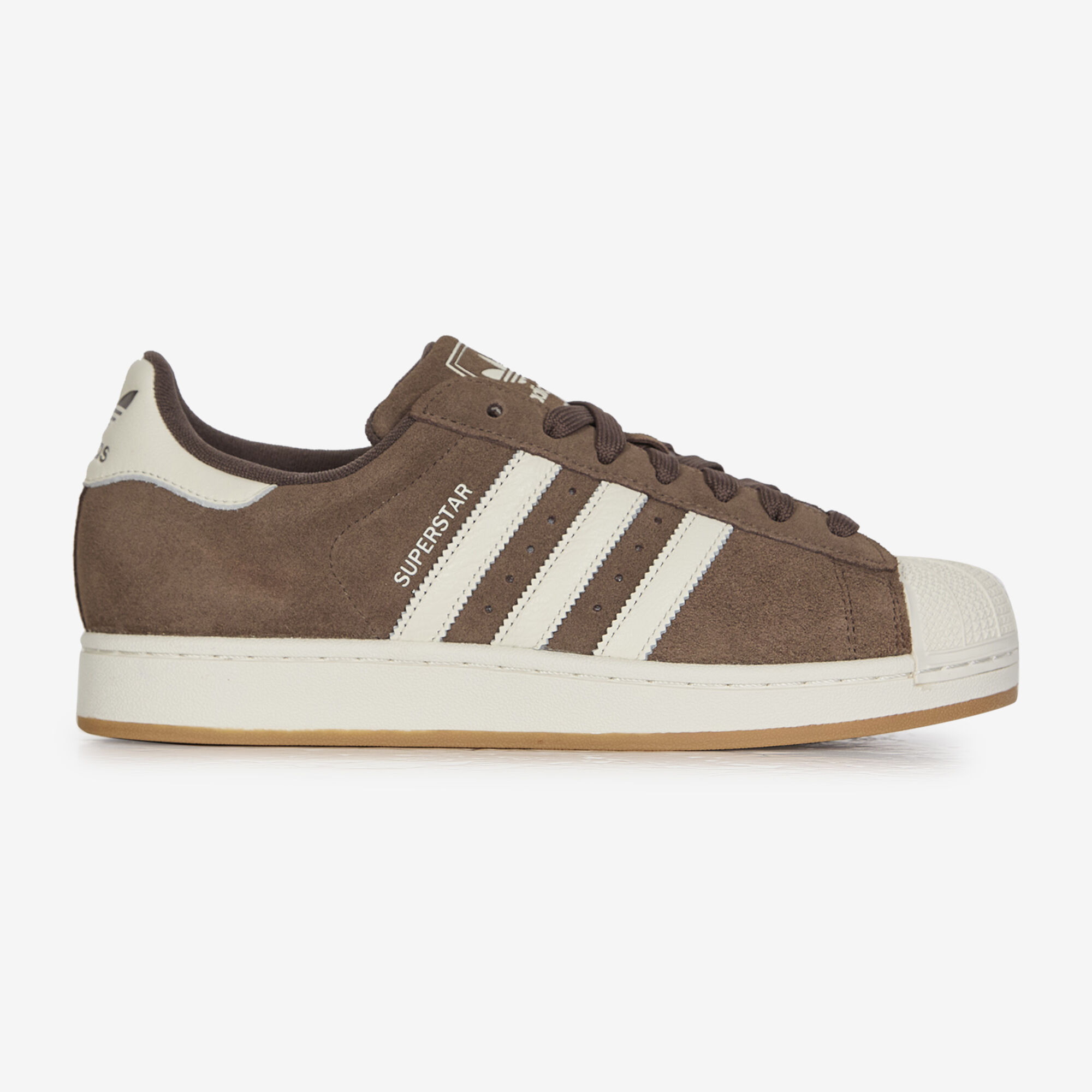 Superstar Ii Suede Marron/blanc