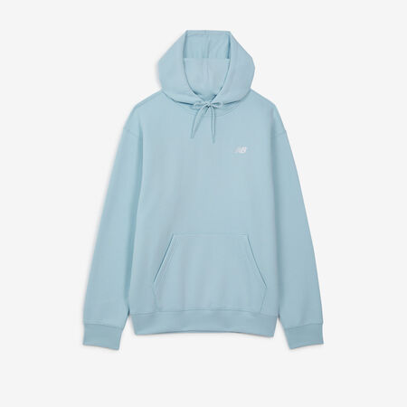 NEW BALANCE HOODIE SMALL LOGO SKY BLUE MEN