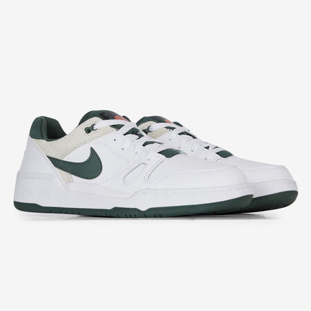NIKE FULL FORCE LOW BLANC/VERT HOMME