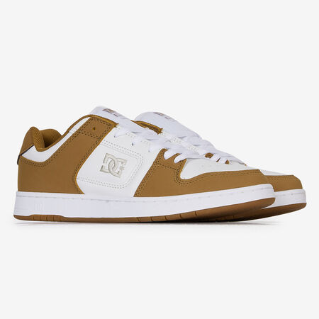DC SHOES MANTECA 4 WHITE/BROWN MEN