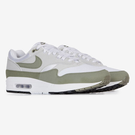 NIKE air max AIR MAX 1 BLANC/GRIS HOMME