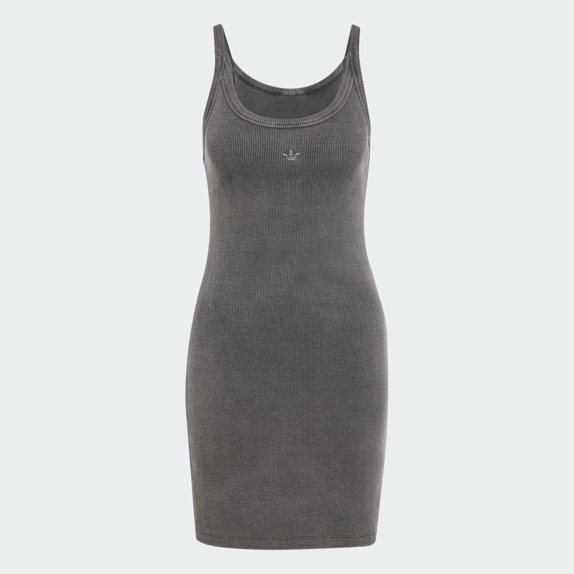 ☆Adidas☆Originals Ribbed Mini Dress Black ADIDAS ORIGINALS Ribbed Mini Dress Black - DRESSES WOMEN