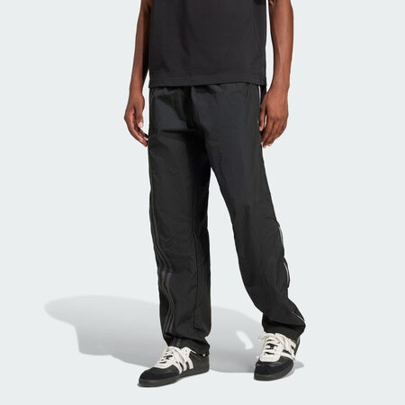 ADIDAS ORIGINALS Fashion Side Mesh Zip Pants Black MEN